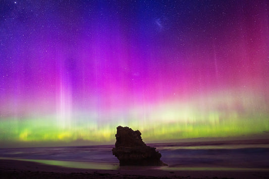 Aurora at Rye Back Beach